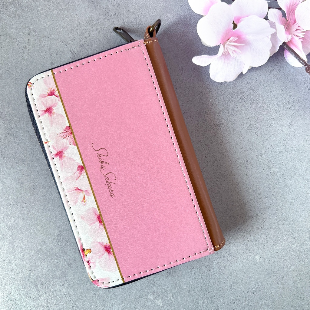 春の桜のコインケース 桜 コインケース 春 小銭入れ