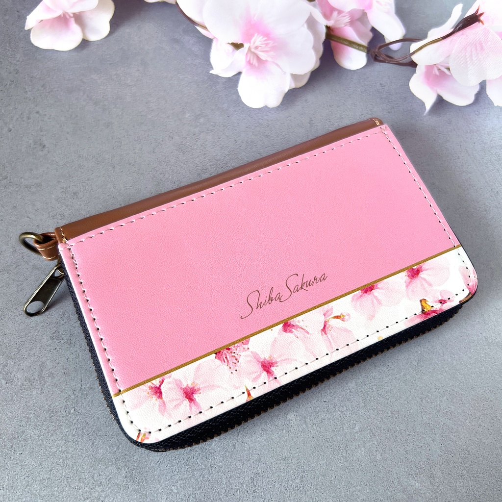 春の桜のコインケース 桜 コインケース 春 小銭入れ