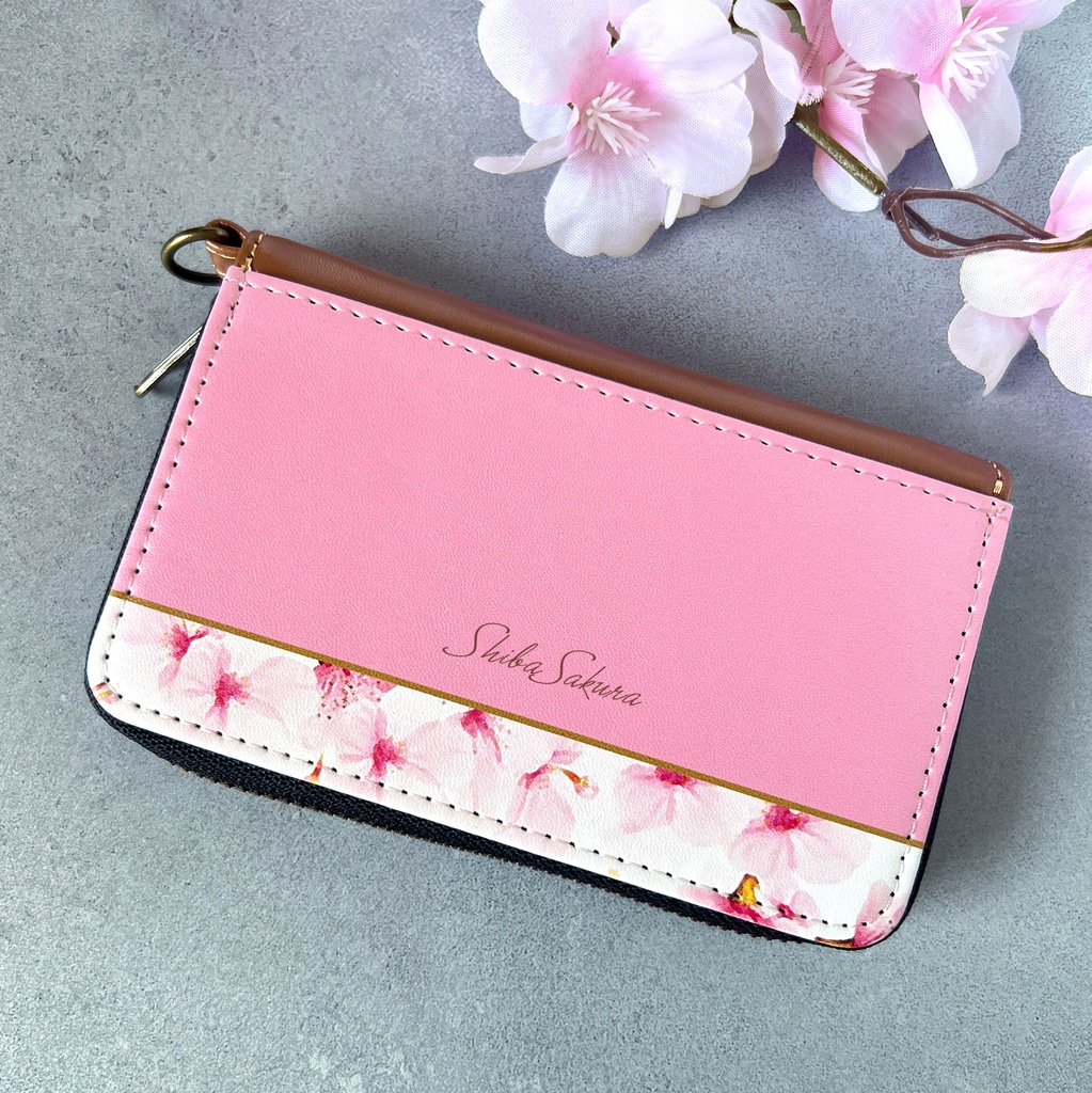 春の桜のコインケース 桜 コインケース 春 小銭入れ