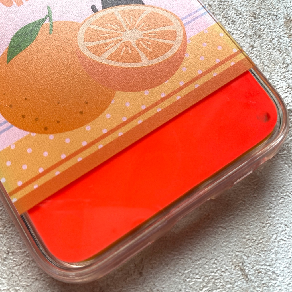 黒猫とオレンジサイダーのネオンスマホケース 黒猫 iPhone15 iphone14 iphone16 猫 オレンジ ネオン スマホケース iPhone16e