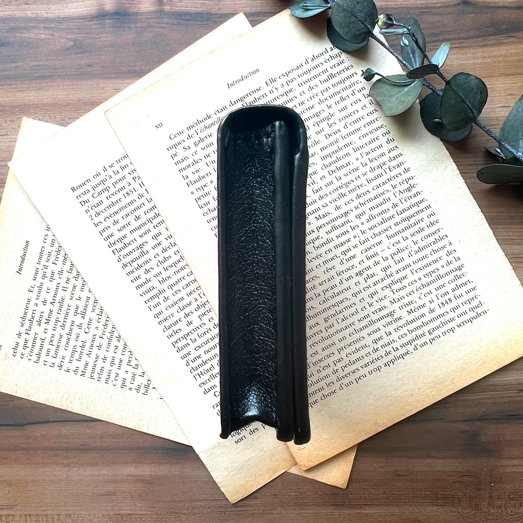 ストロベリーの名刺ケース(ネイビー) いちご 名刺入れ ストロベリー カードケース