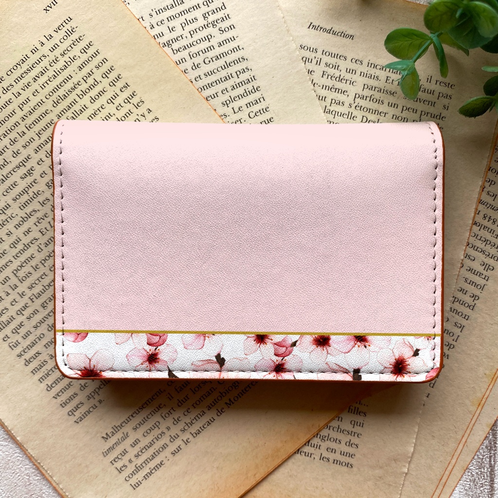 ソメイヨシノの名刺ケース 桜 春 花 カードケース 名刺入れ