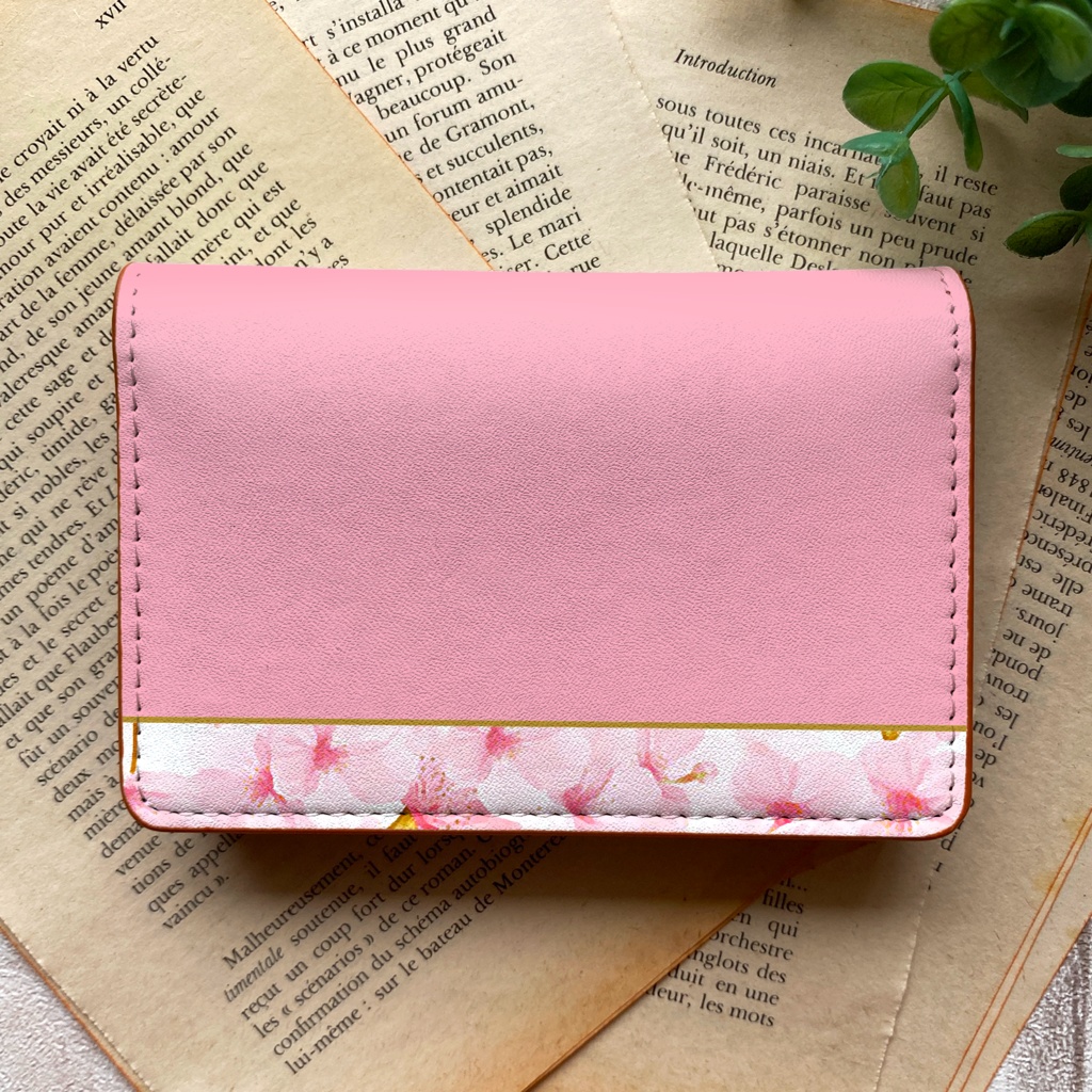 春の桜の名刺ケース 桜 春 花 カードケース 名刺入れ