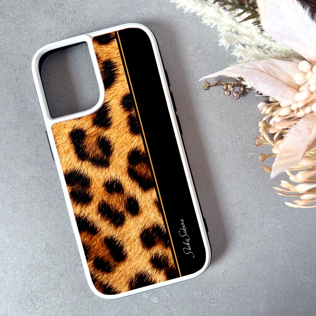 レオパードのガラススマホケース ベンガル レオパード 猫 スマホケース 強化ガラス iPhone16 iphone13 iphone15 iPhone17e Air iphone14