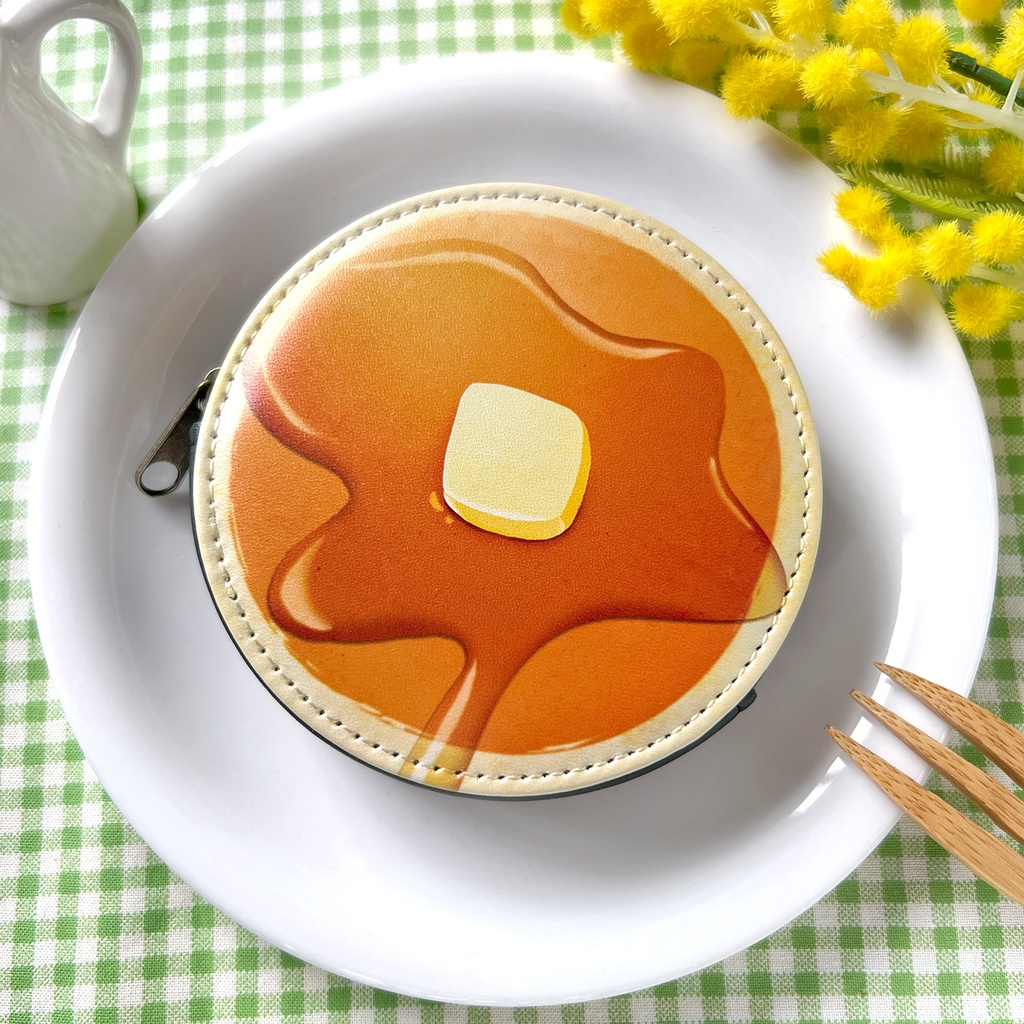 ふわふわホットケーキのコインケース ホットケーキ コインケース パンケーキ