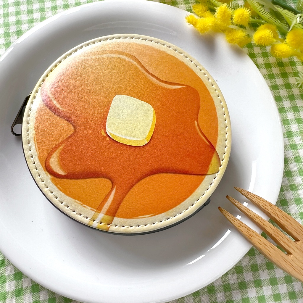 ふわふわホットケーキのコインケース ホットケーキ コインケース パンケーキ