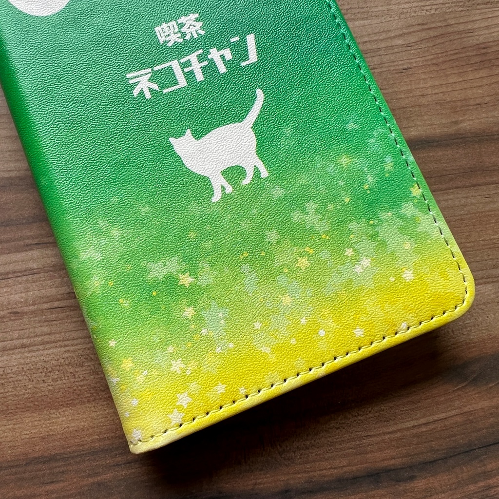 ねこねこメロンソーダの手帳型スマホケース iphone15 猫 黒猫 スマホケース iphone14 iphone16e