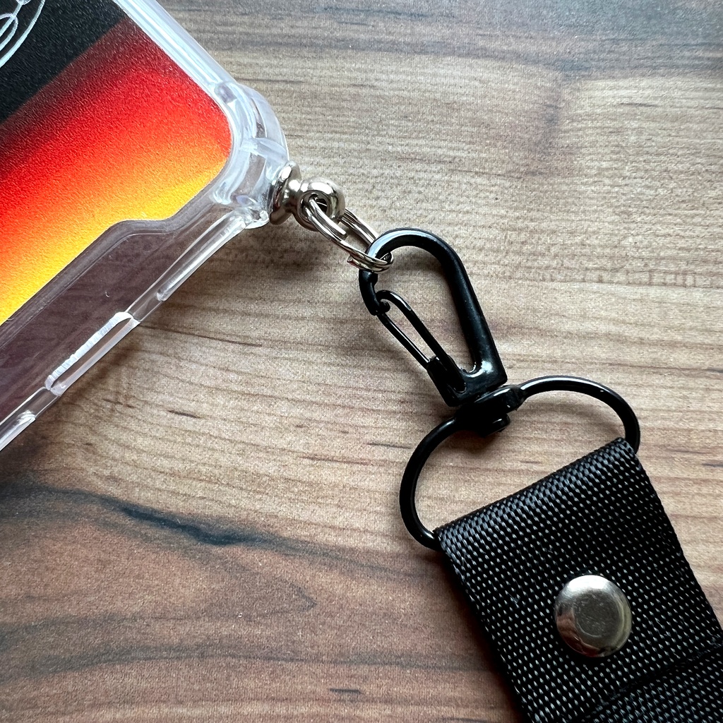 ウイスキーにゃんこのスマホケース (ジャックダニャエル/ストラップ付き) 猫 スマホショルダー iphone