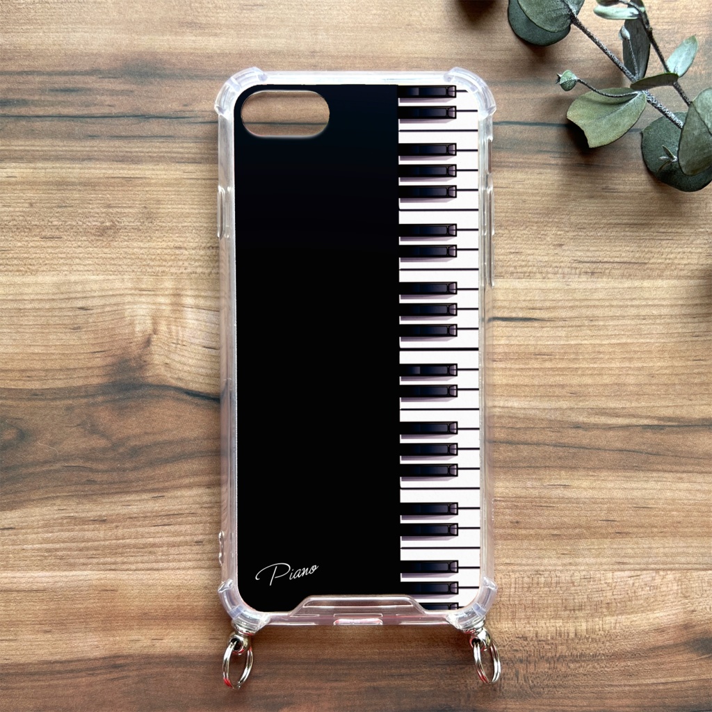 ピアノのスマホケース(ストラップ付き) ピアノ メンズ スマホショルダー iPhone17 Air iphone13 iphone15 iphone16 iphone14 XR 他
