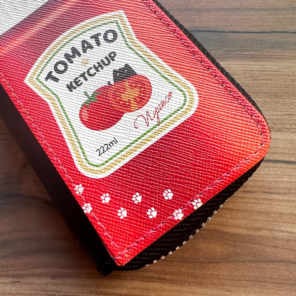 にゃんこケチャップのスマートキーケース 猫 黒猫 メンズ キーケース