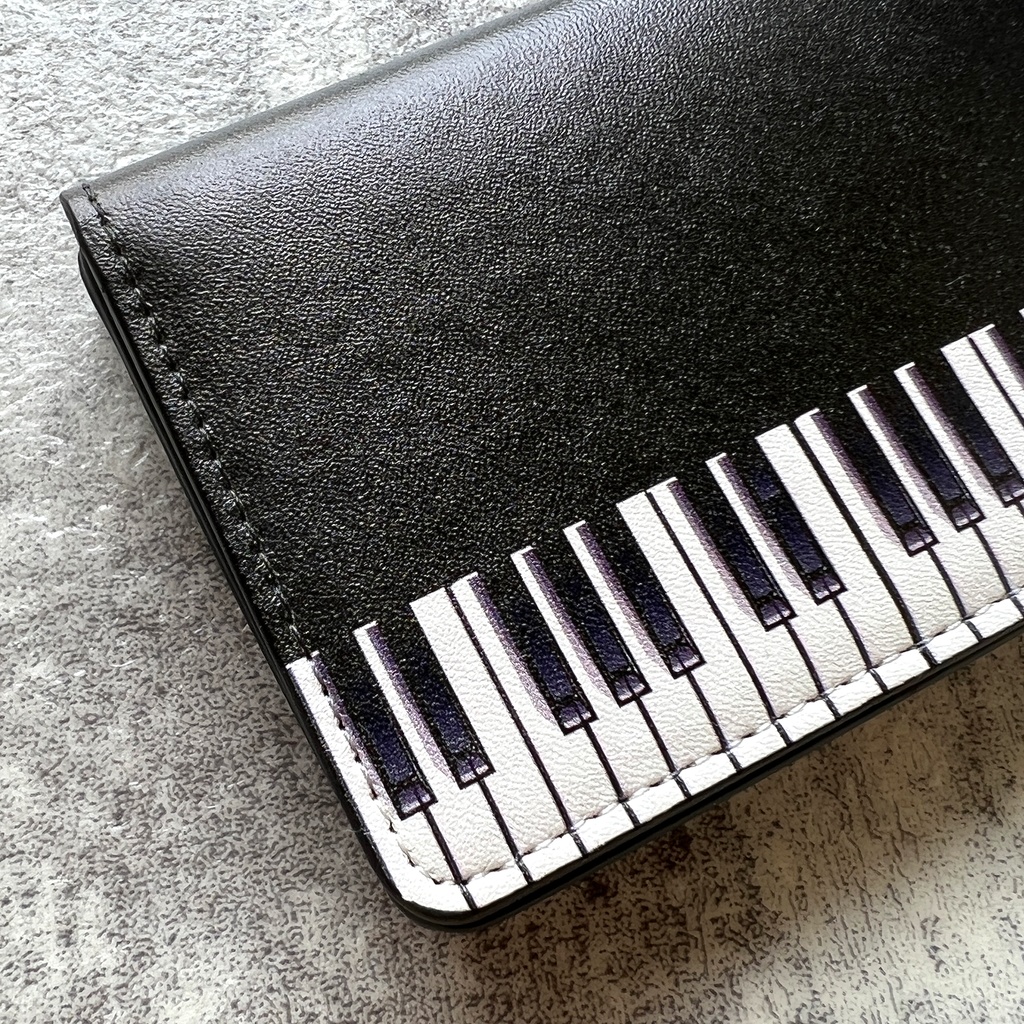 ピアノの名刺ケース ピアノ 音楽 メンズ カードケース 名刺入れ