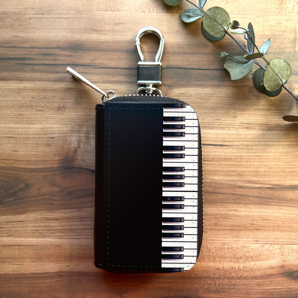 ピアノのスマートキーケース 音楽 ピアノ メンズ キーケース