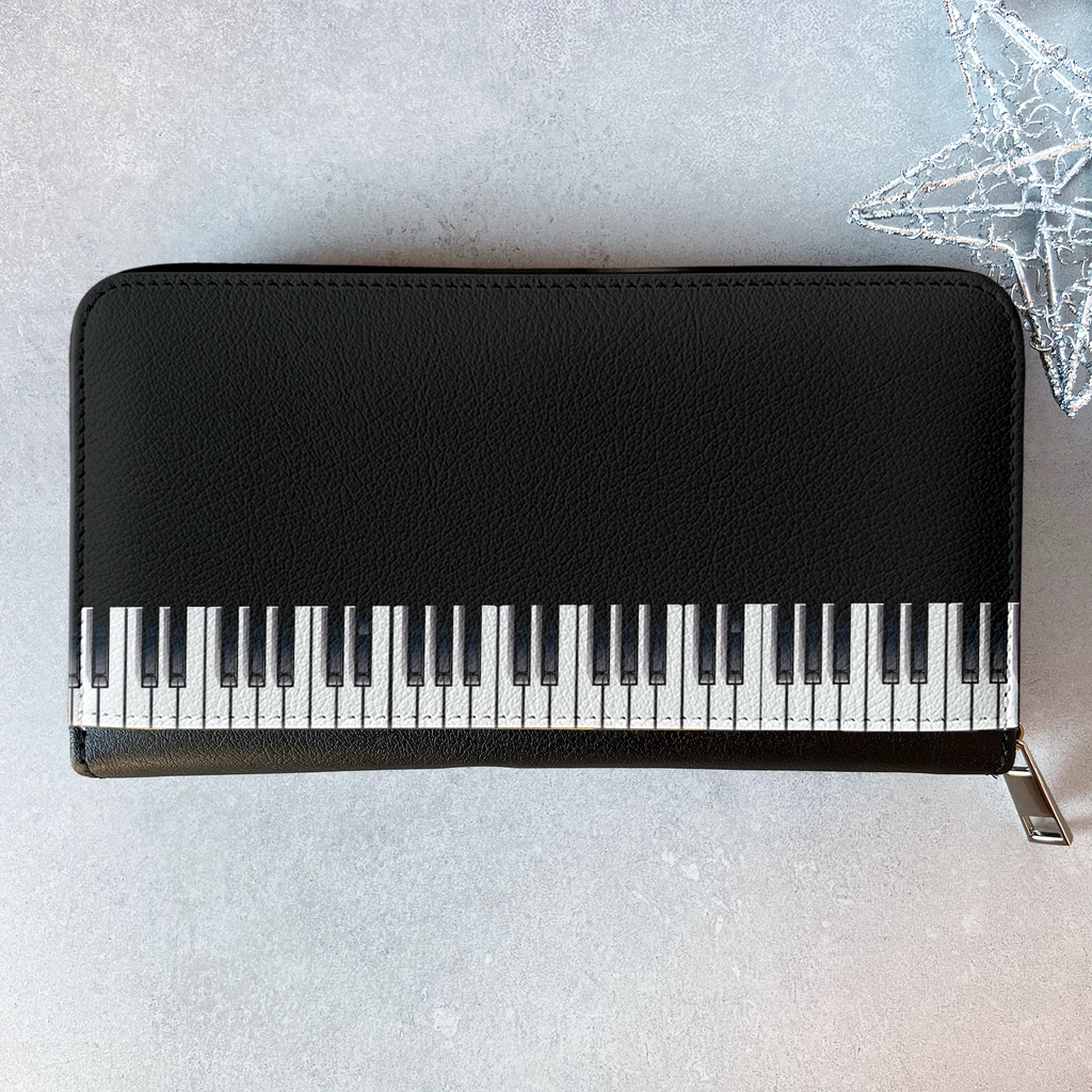 ピアノの長財布 ピアノ 音楽 メンズ 財布 長財布