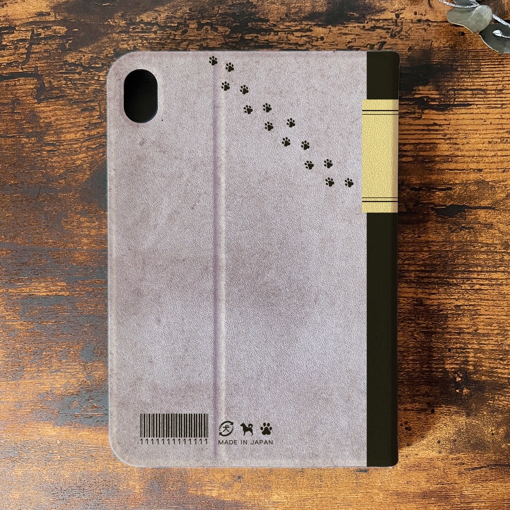 わんこ大学ノートのiPadケース 犬 柴犬 可愛い メンズ ipadケース タブレットケース カバー