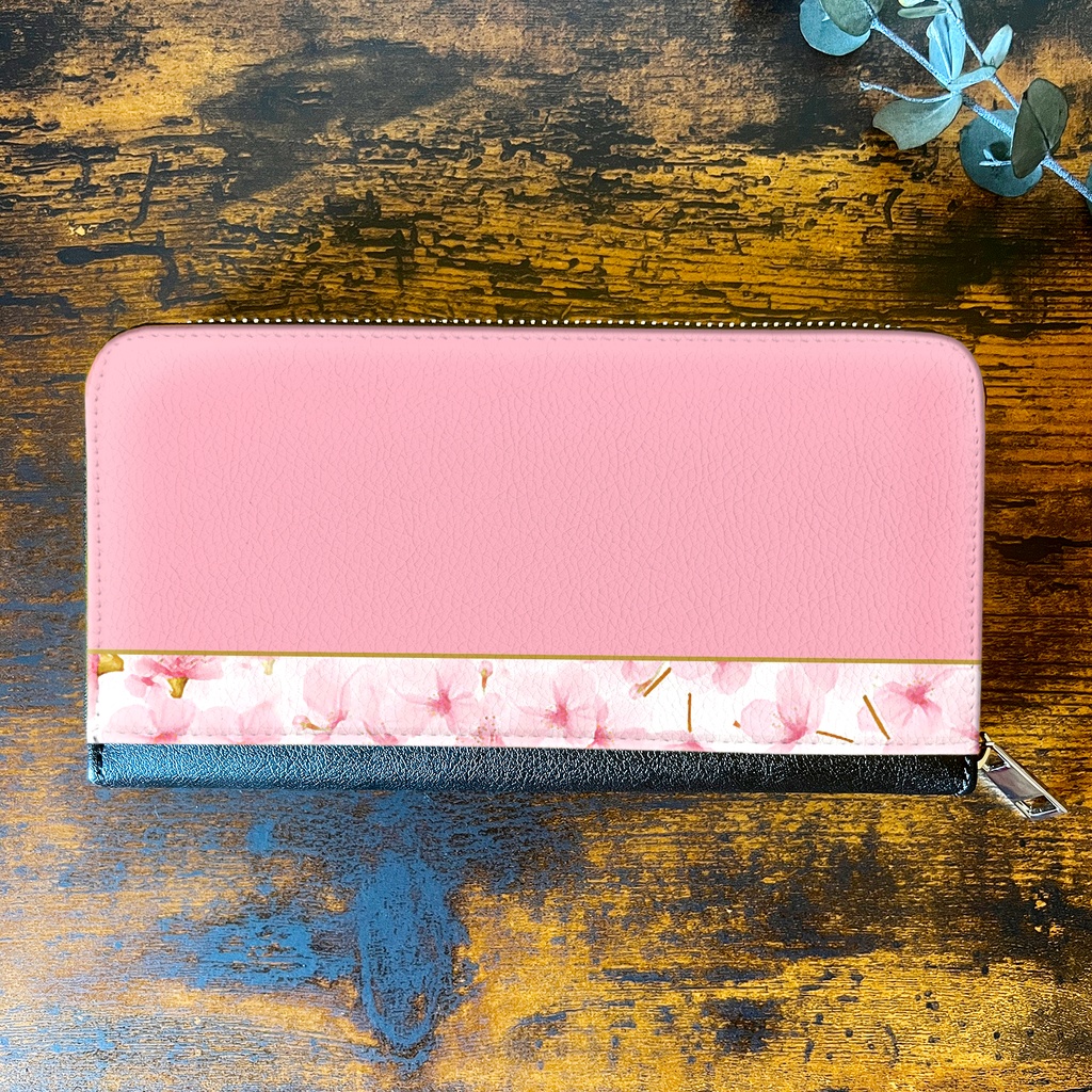 春の桜の長財布 桜 花 財布 長財布