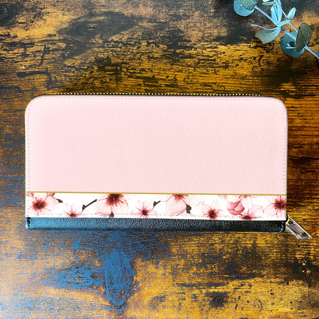 ソメイヨシノの長財布 桜 花 財布 長財布