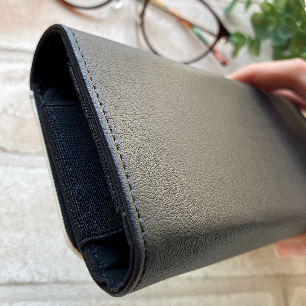 春のスミレのメガネケース(菫色) 春 花 メガネ入れ メガネケース すみれ