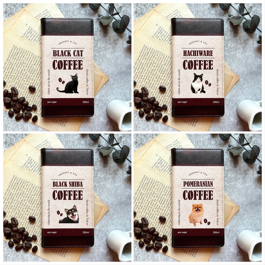 お好きな写真で!オリジナルコーヒー風うちの子スマホケース iPhone16e iphone15 全機種対応 うちの子 猫 犬 スマホケース ペット