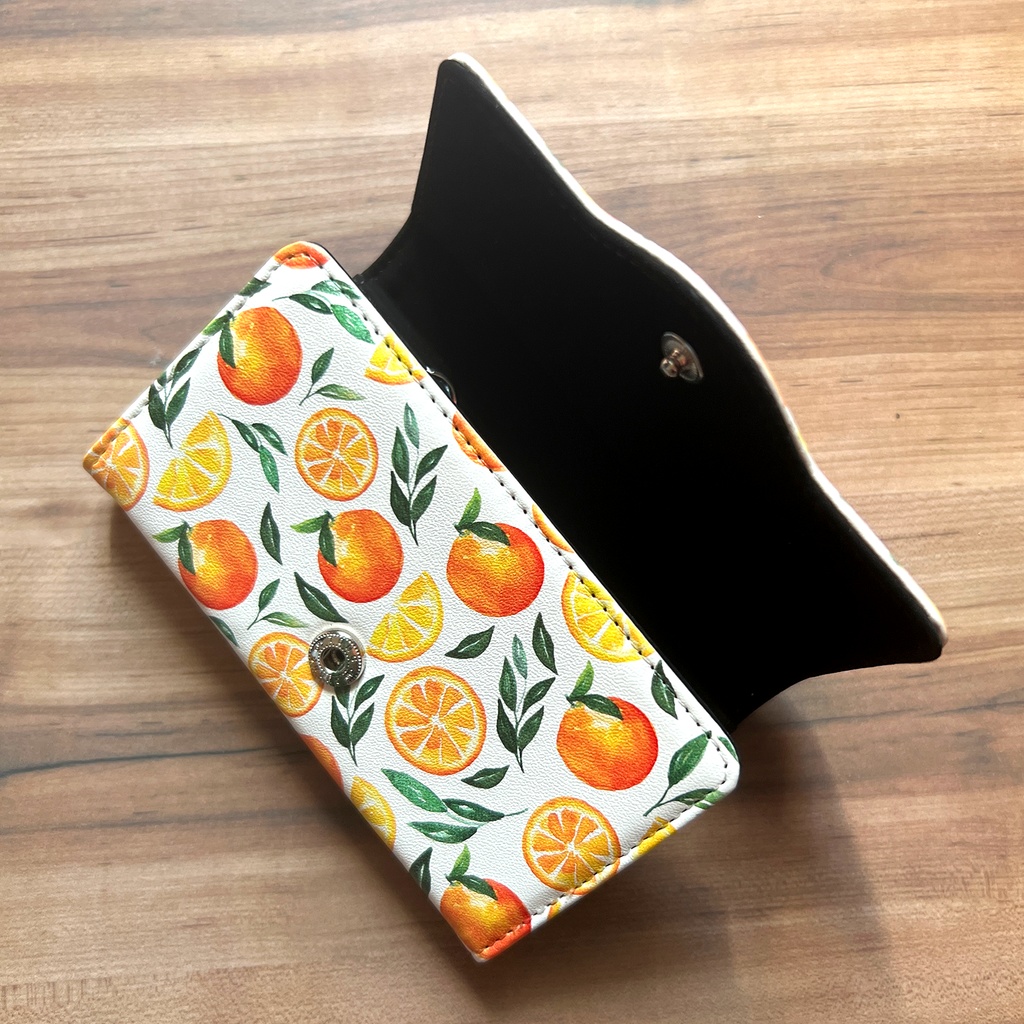 ネーブルオレンジのキーケース オレンジ 夏 キーケース