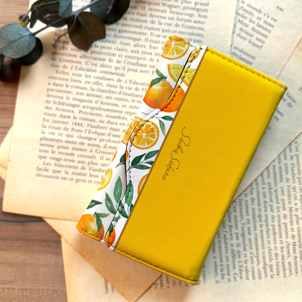 ネーブルオレンジのキーケース オレンジ 夏 キーケース