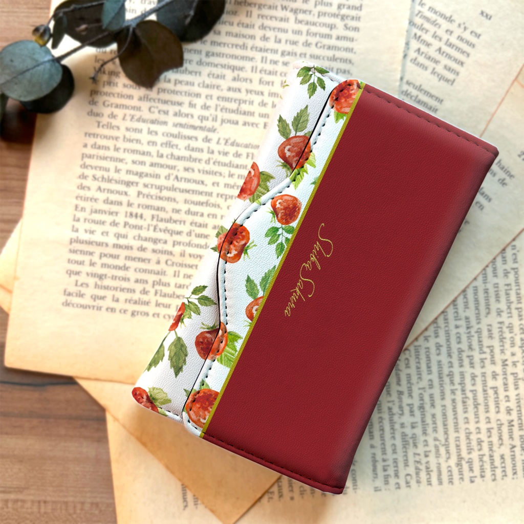 ワイルドストロベリーのキーケース(レッド) いちご キーケース 赤 キーケース