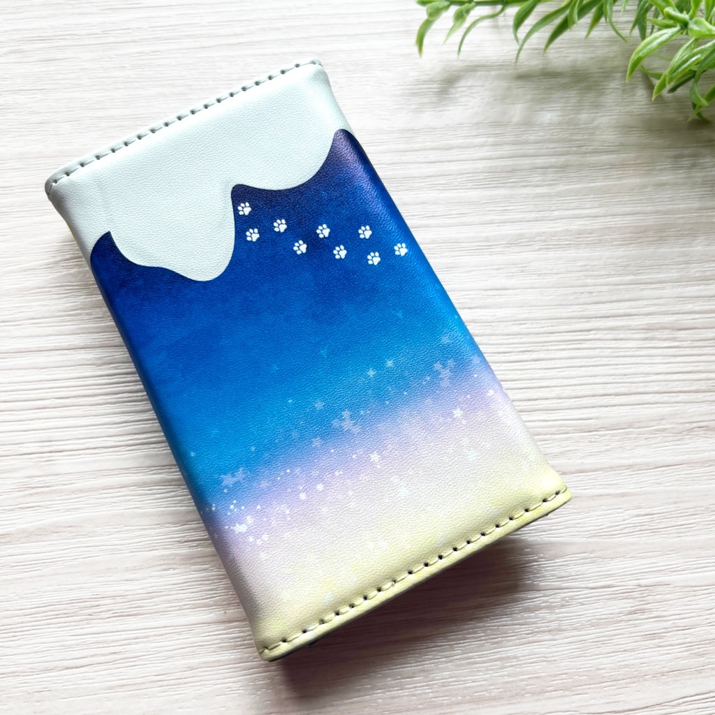 猫と夜明けのレモンスカッシュのキーケース