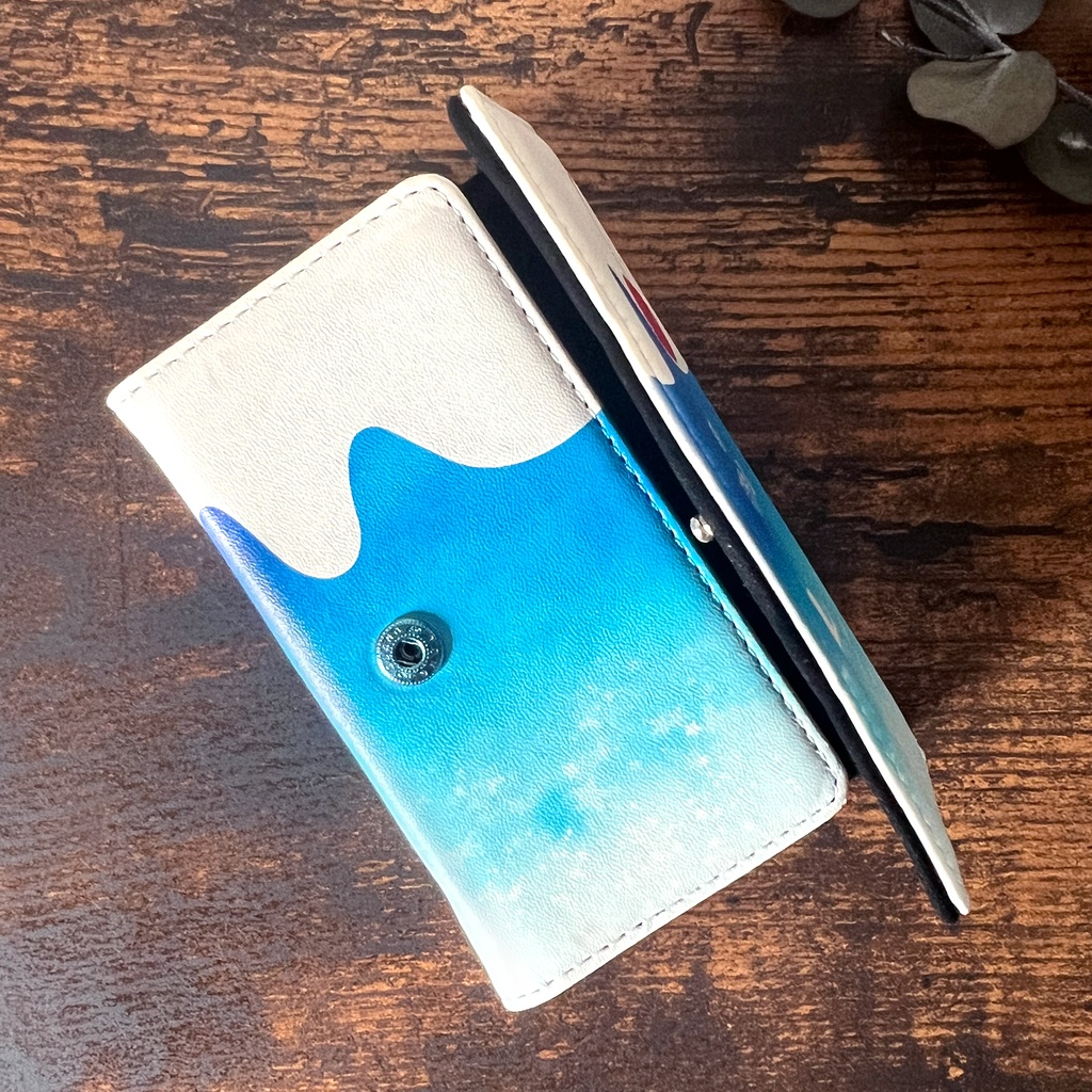 ねことクリームソーダのキーケース 猫 ソーダ 夏