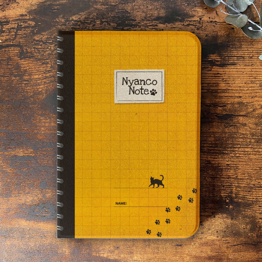 にゃんこスケッチノートのiPadケース 猫 黒猫 可愛い メンズ ipadケース タブレットケース カバー