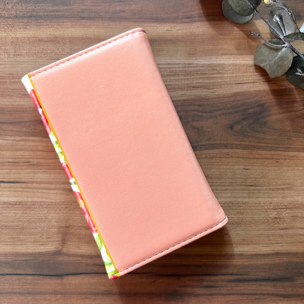 チューリップのキーケース(サーモンピンク) 春 名入れ プチギフト キーケース チューリップ