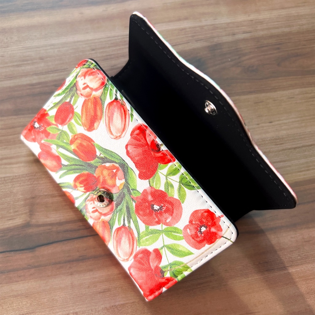 チューリップのキーケース(レッド) 花 春 チューリップ キーケース