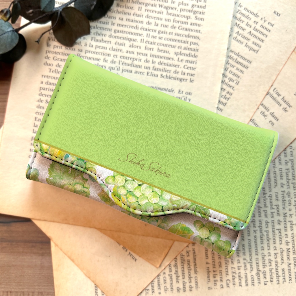 ぶどうのキーケース（シャインマスカット） ぶどう グレープ 紫 フルーツ キーケース