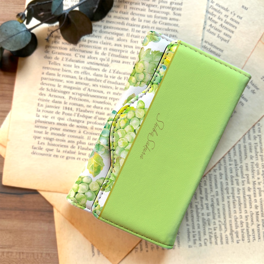 ぶどうのキーケース(シャインマスカット) ぶどう グレープ 紫 フルーツ キーケース