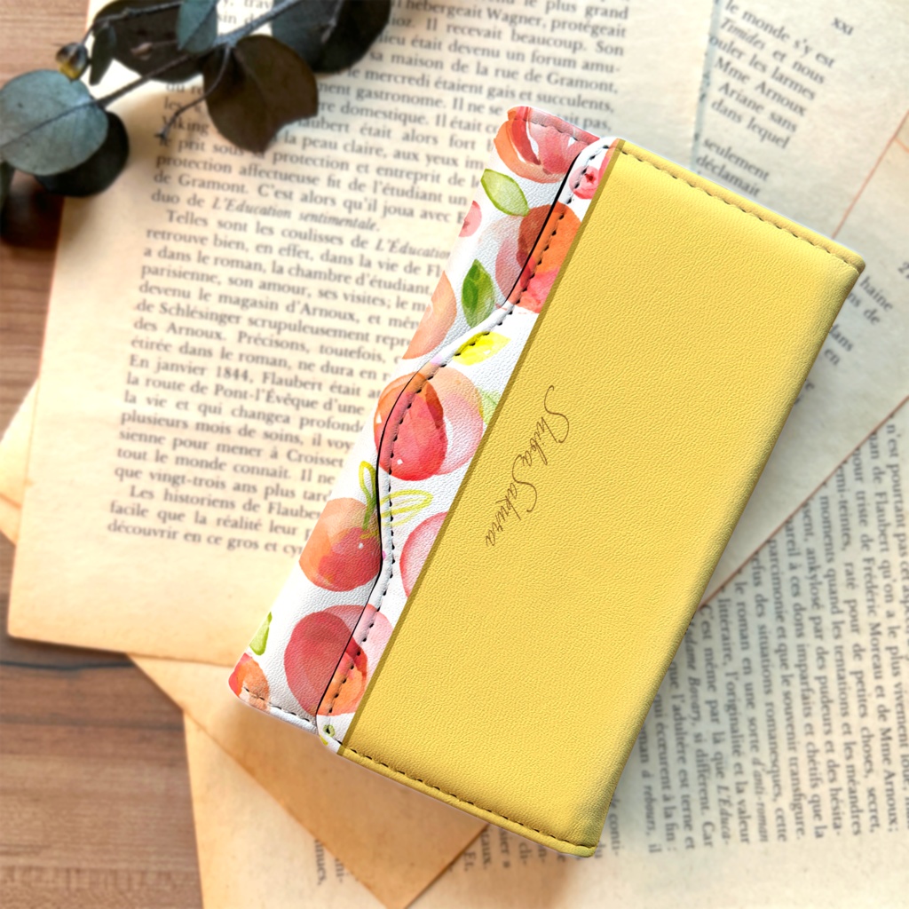 フレッシュピーチのキーケース(ピーチイエロー) 桃 フルーツ キーケース