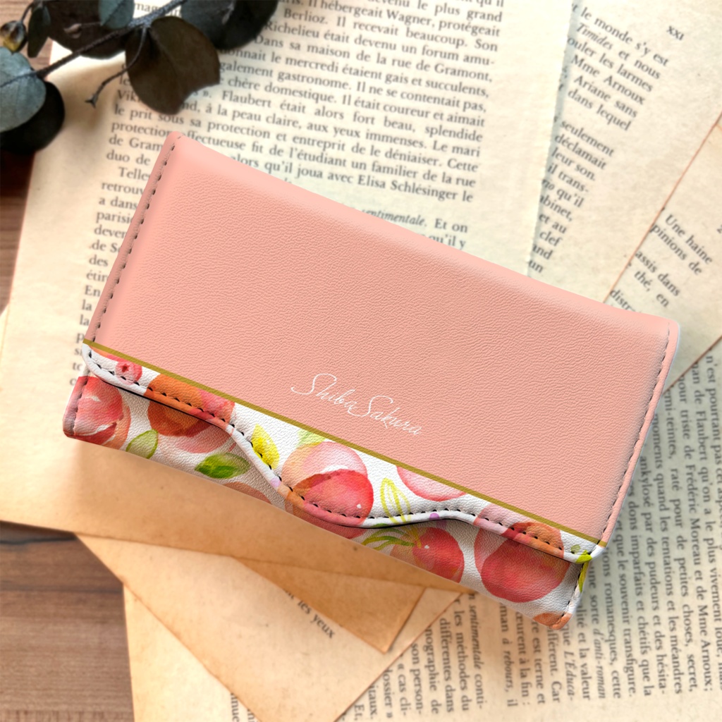 フレッシュピーチのキーケース（ピーチミルク） 桃 フルーツ キーケース