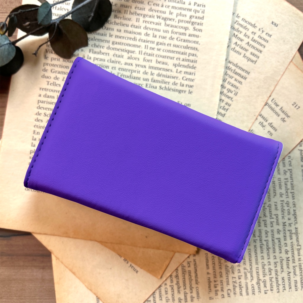 春のスミレのキーケース(菫色) 花 キーケース すみれ 春