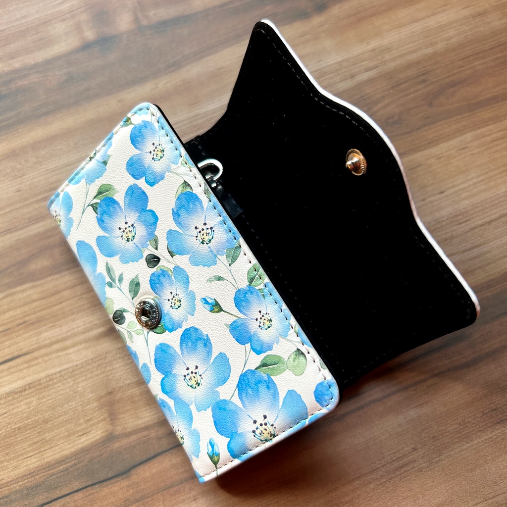 ネモフィラのキーケース(ゼニスブルー) ネモフィラ 花 春 夏 キーケース