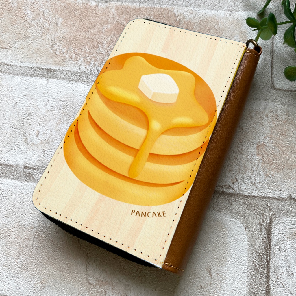 ふわふわパンケーキのコインケース 小銭入れ 財布 ホットケーキ パンケーキ