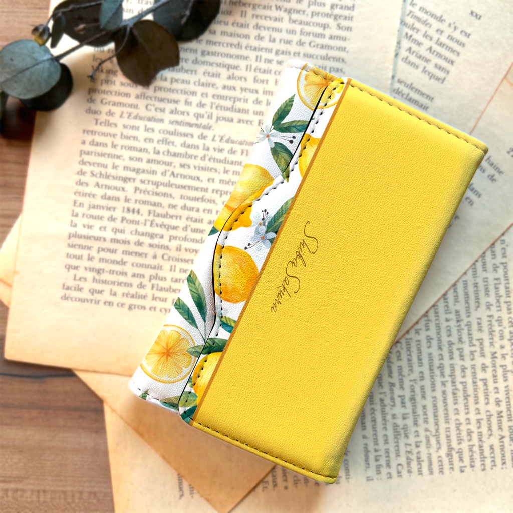 夏色レモンのキーケース 花 キーケース レモン フルーツ 春 夏 ギフト