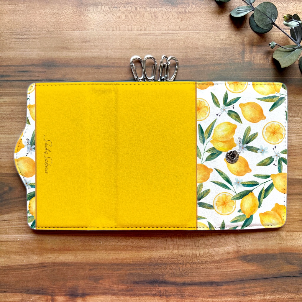 マイヤーレモンのキーケース 花 キーケース レモン フルーツ 春 夏 ギフト