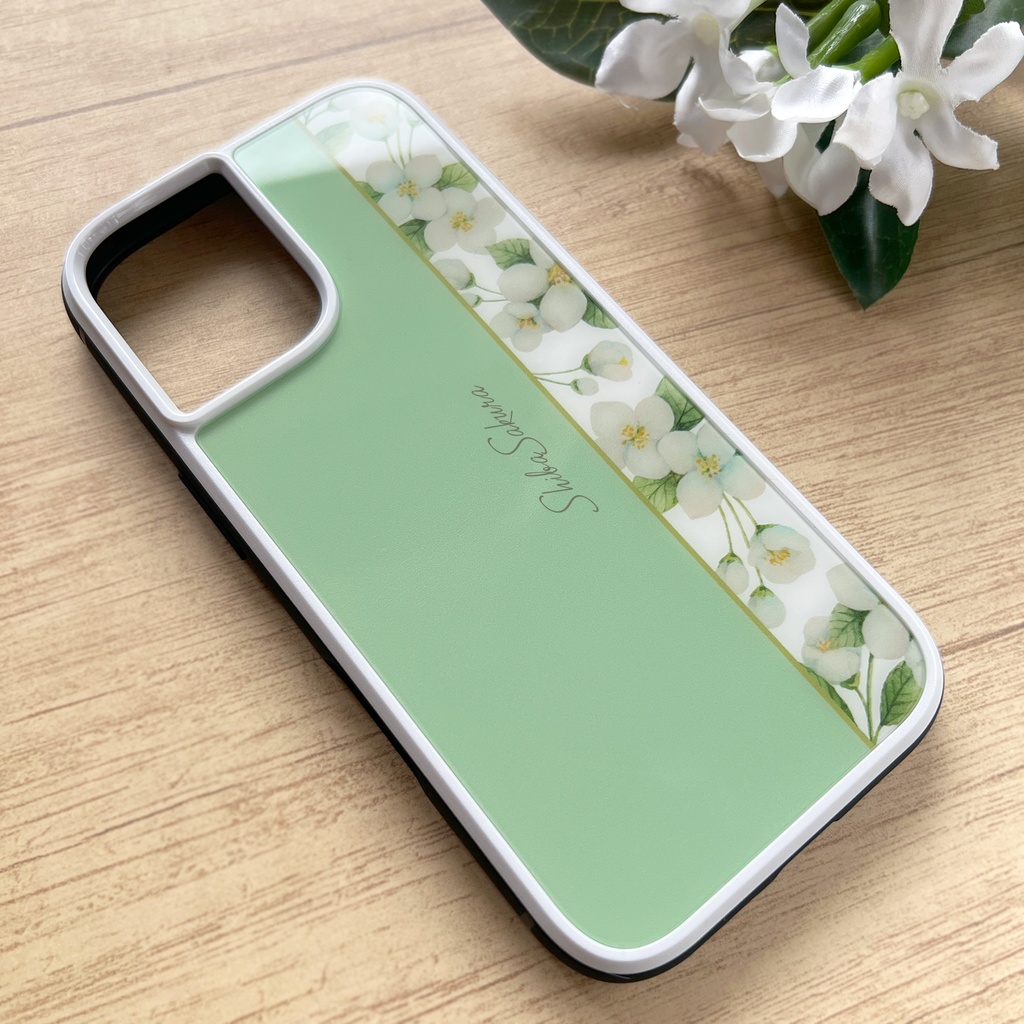 ジャスミンのスマホケース 強化ガラス SE3 iphone15 iphone14 iPhone17 Air iphone13 ジャスミン 花 スマホケース iphone16 iPhone16e