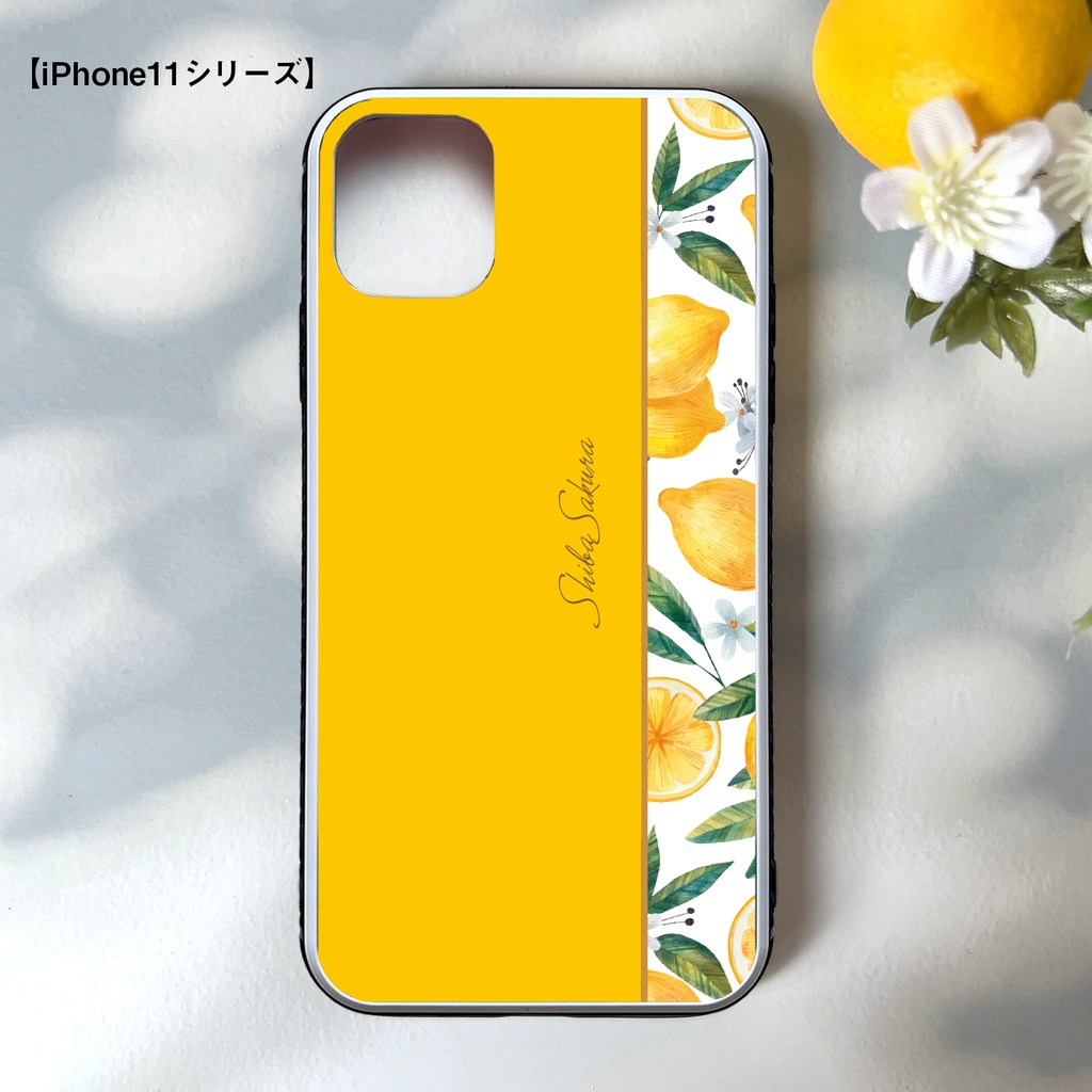 マイヤーレモンのスマホケース 強化ガラス SE3 iphone15 iphone14 iPhone17e Air iphone13 レモン スマホケース iphone16 iPhone16e