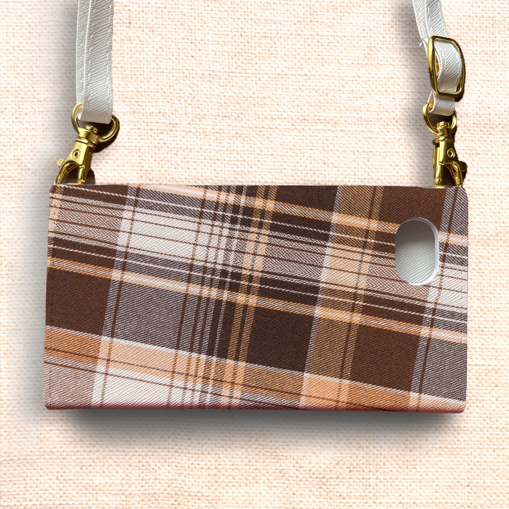 ふんわりモカムースの三つ折り手帳型スマホケース 全機種対応 スマホケース iphone Android