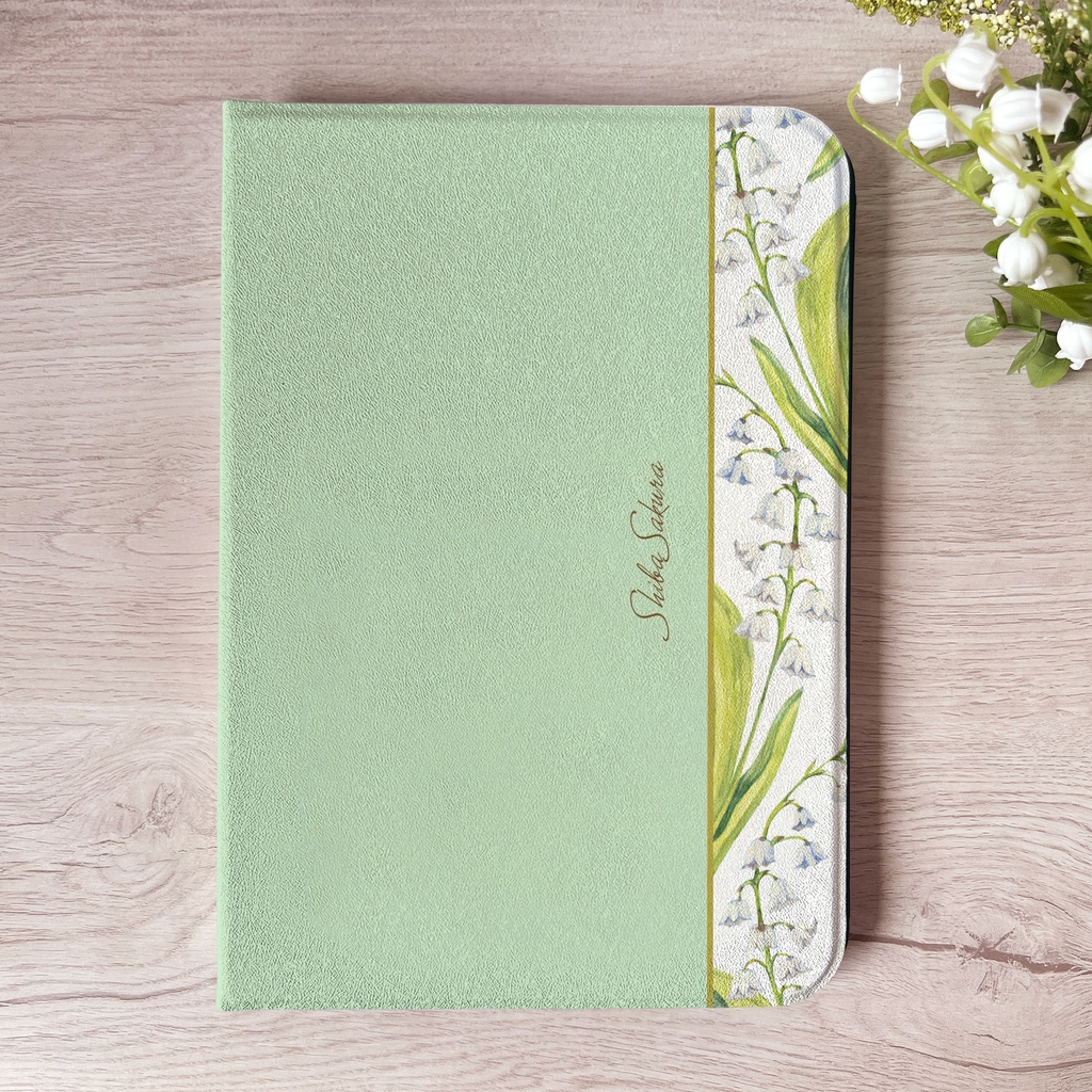 スズランのipadケース 花 ipadケース タブレットケース カバー