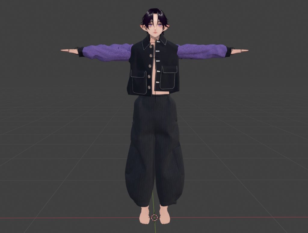 Clo3D PurpleJacket - InkyStudio