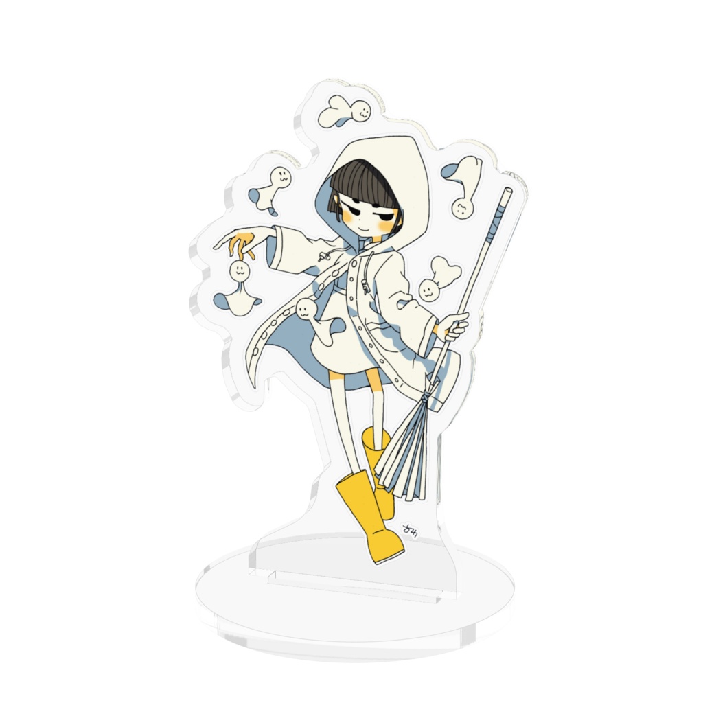 てるてるの魔女のアクリルフィギュア