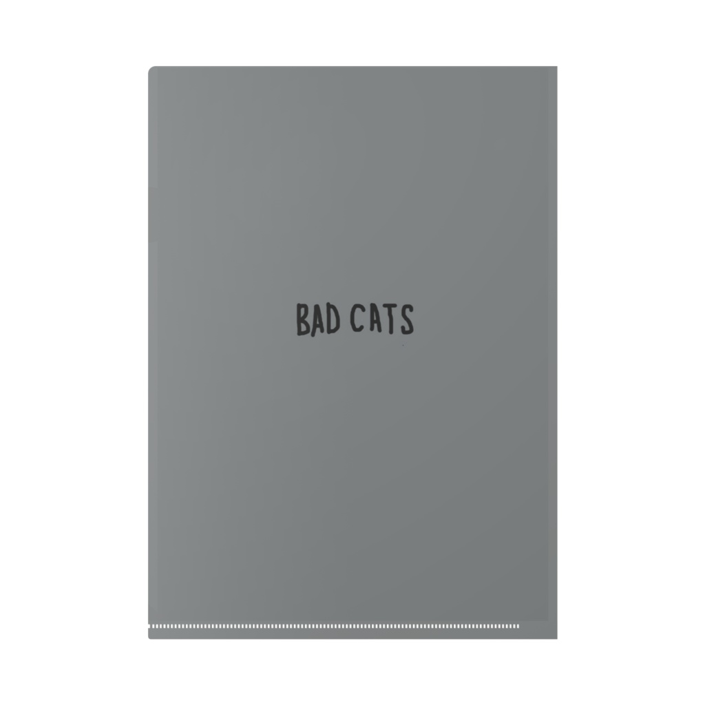 BADCATSのクリアファイル