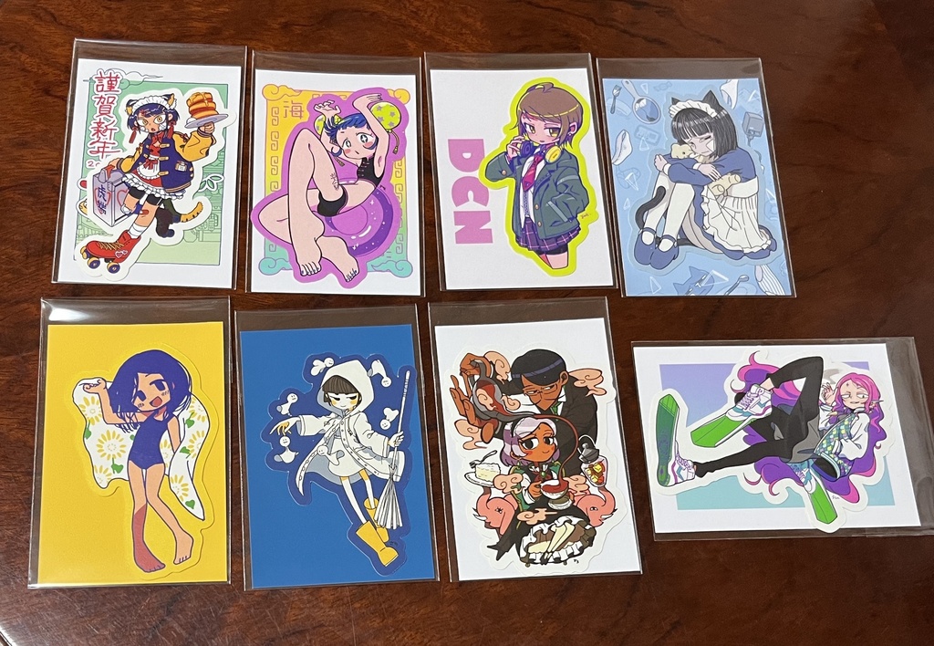 ステッカー(全8種)