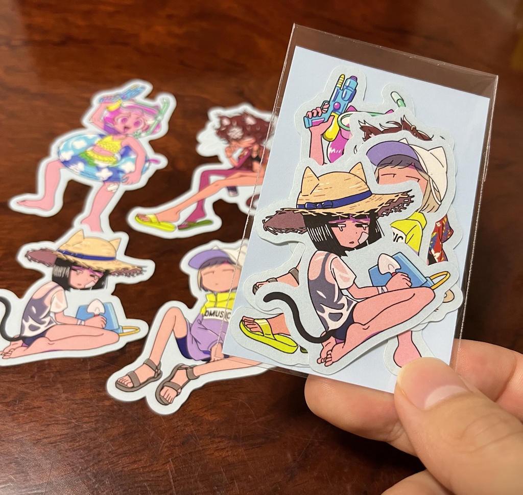 ステッカー4枚セット(全2種)