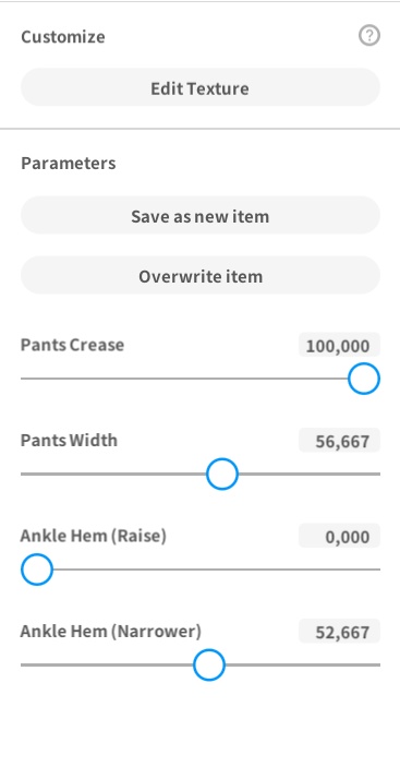 FREE Vroid Denim Wide Stars pants