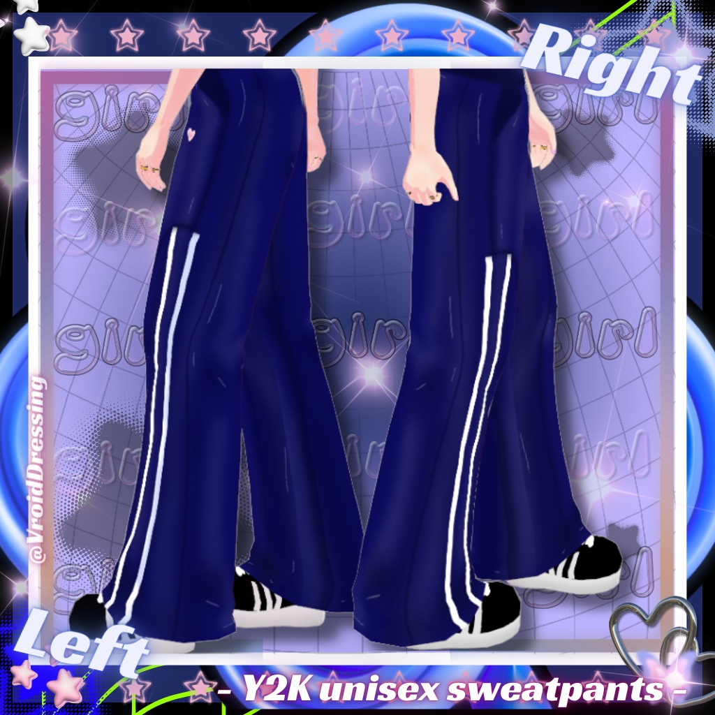 Vroid Y2K Unisex sweatpants